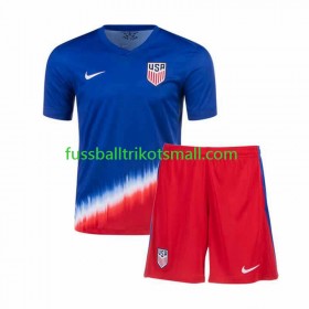 Fußballtrikots USA Kinder 2024 Kurzarm Auswärts-trikot kaufen